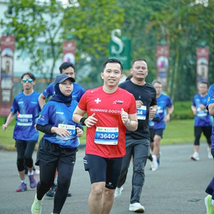Race photo from BOGORUN 2026