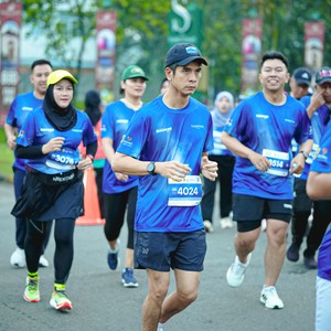 Race photo from BOGORUN 2026