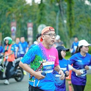 Race photo from BOGORUN 2026