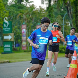 Race photo from BOGORUN 2026