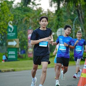 Race photo from BOGORUN 2026