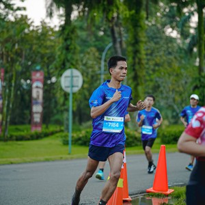 Race photo from BOGORUN 2026