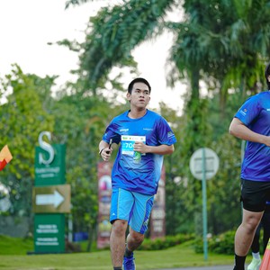 Race photo from BOGORUN 2026