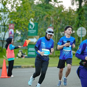 Race photo from BOGORUN 2026