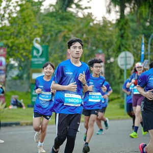 Race photo from BOGORUN 2026