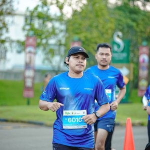 Race photo from BOGORUN 2026