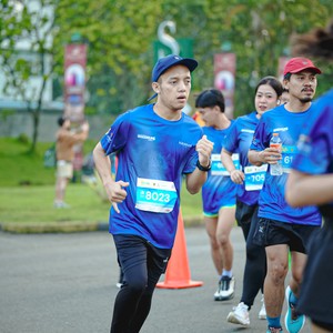 Race photo from BOGORUN 2026