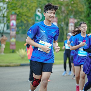 Race photo from BOGORUN 2026
