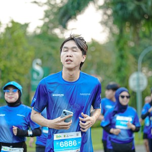 Race photo from BOGORUN 2026