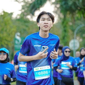 Race photo from BOGORUN 2026