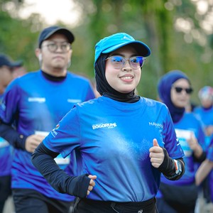 Race photo from BOGORUN 2026