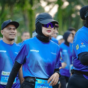 Race photo from BOGORUN 2026