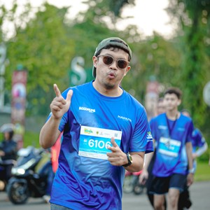 Race photo from BOGORUN 2026