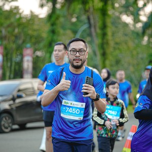 Race photo from BOGORUN 2026