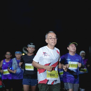 Race photo from BOGORUN 2026