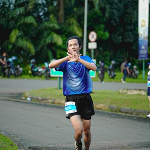 Race photo from BOGORUN 2026