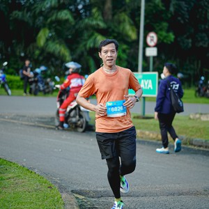Race photo from BOGORUN 2026
