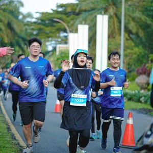 Race photo from BOGORUN 2026