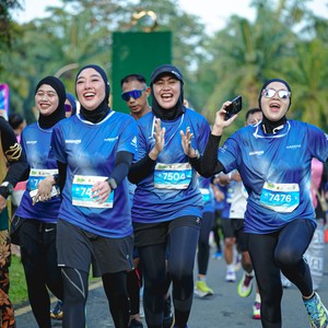 Race photo from BOGORUN 2026