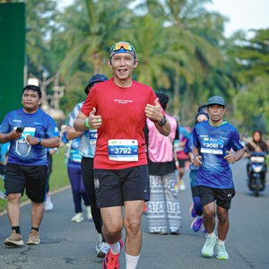Race photo from BOGORUN 2026