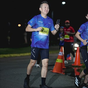 Race photo from BOGORUN 2026
