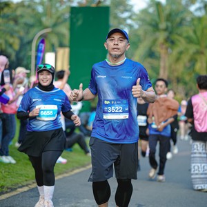 Race photo from BOGORUN 2026