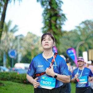 Race photo from BOGORUN 2026