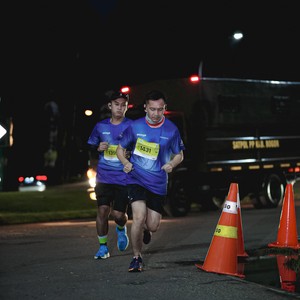 Race photo from BOGORUN 2026
