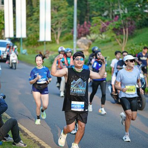 Race photo from BOGORUN 2026