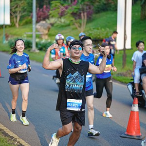 Race photo from BOGORUN 2026