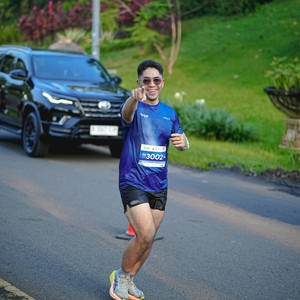 Race photo from BOGORUN 2026