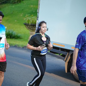 Race photo from BOGORUN 2026