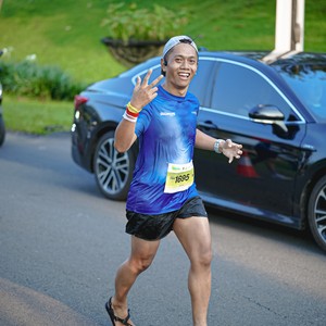 Race photo from BOGORUN 2026