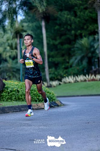 Race photo from Taman Budaya x BOGORUN 2025