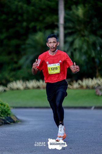 Race photo from Taman Budaya x BOGORUN 2025