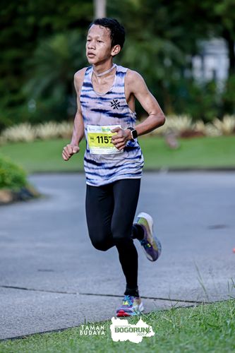 Race photo from Taman Budaya x BOGORUN 2025