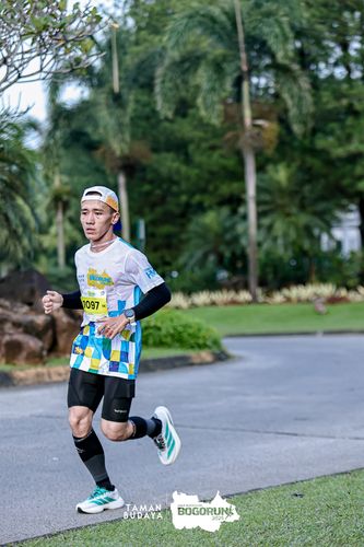 Race photo from Taman Budaya x BOGORUN 2025