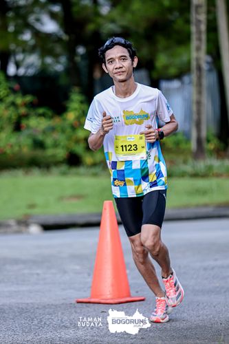 Race photo from Taman Budaya x BOGORUN 2025