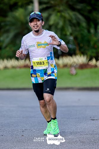Race photo from Taman Budaya x BOGORUN 2025