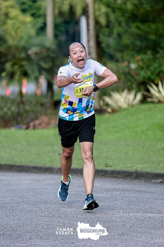 Race photo from Taman Budaya x BOGORUN 2025