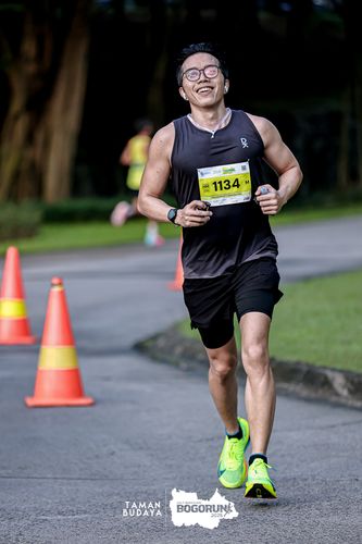 Race photo from Taman Budaya x BOGORUN 2025