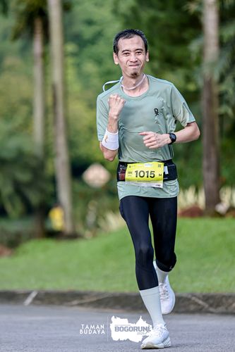 Race photo from Taman Budaya x BOGORUN 2025