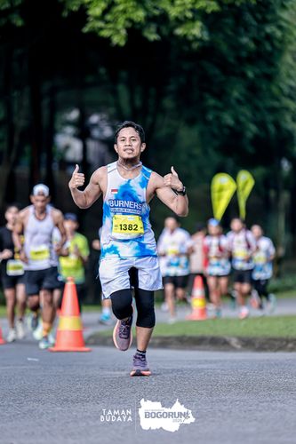 Race photo from Taman Budaya x BOGORUN 2025