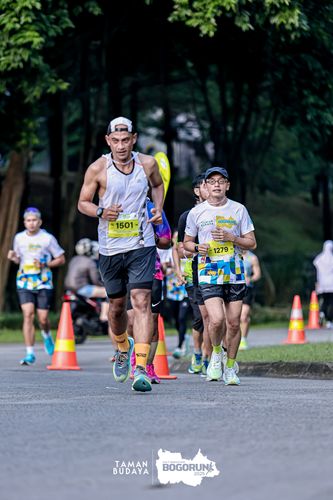Race photo from Taman Budaya x BOGORUN 2025