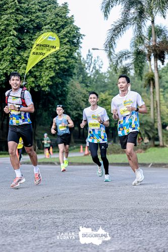 Race photo from Taman Budaya x BOGORUN 2025