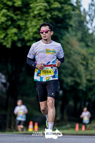 Race photo from Taman Budaya x BOGORUN 2025