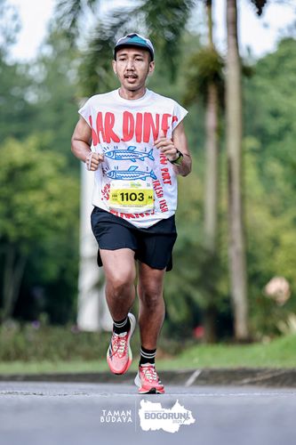 Race photo from Taman Budaya x BOGORUN 2025
