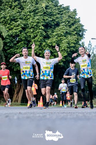 Race photo from Taman Budaya x BOGORUN 2025