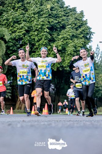 Race photo from Taman Budaya x BOGORUN 2025