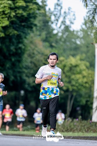 Race photo from Taman Budaya x BOGORUN 2025